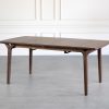 X-Ray Dining Table, Walnut, Angle