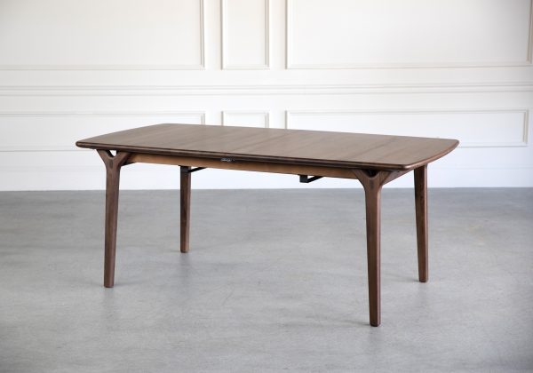 X-Ray Dining Table, Walnut, Angle