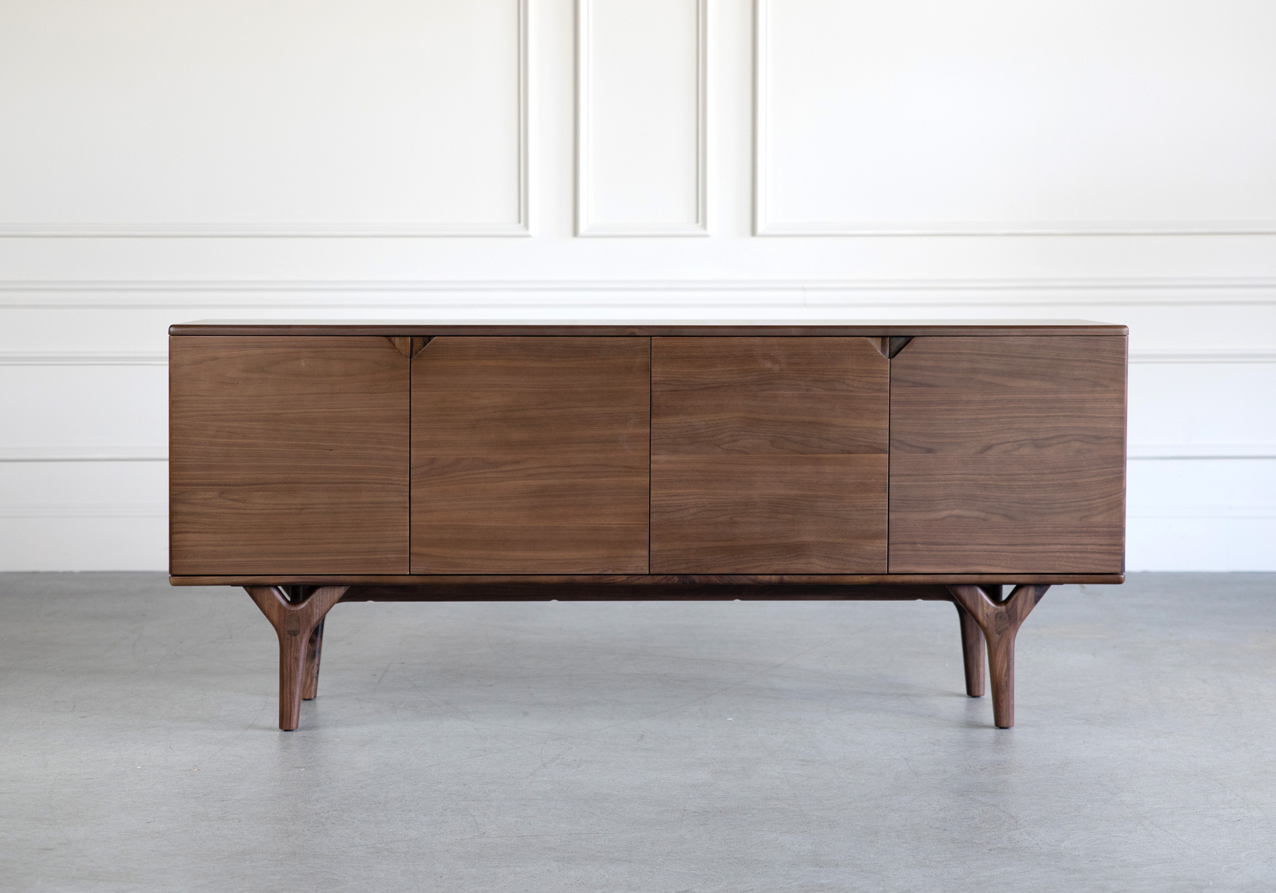 X Ray Sideboard Walnut Front X Ray Sideboard Walnut Front