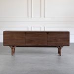 X Ray TV Unit Walnut Front