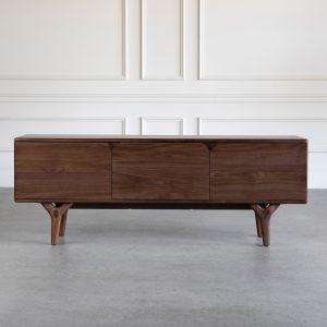 X-Ray TV Unit, Walnut, Front