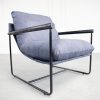 Amelia Chair in Vintage Denim, Detail