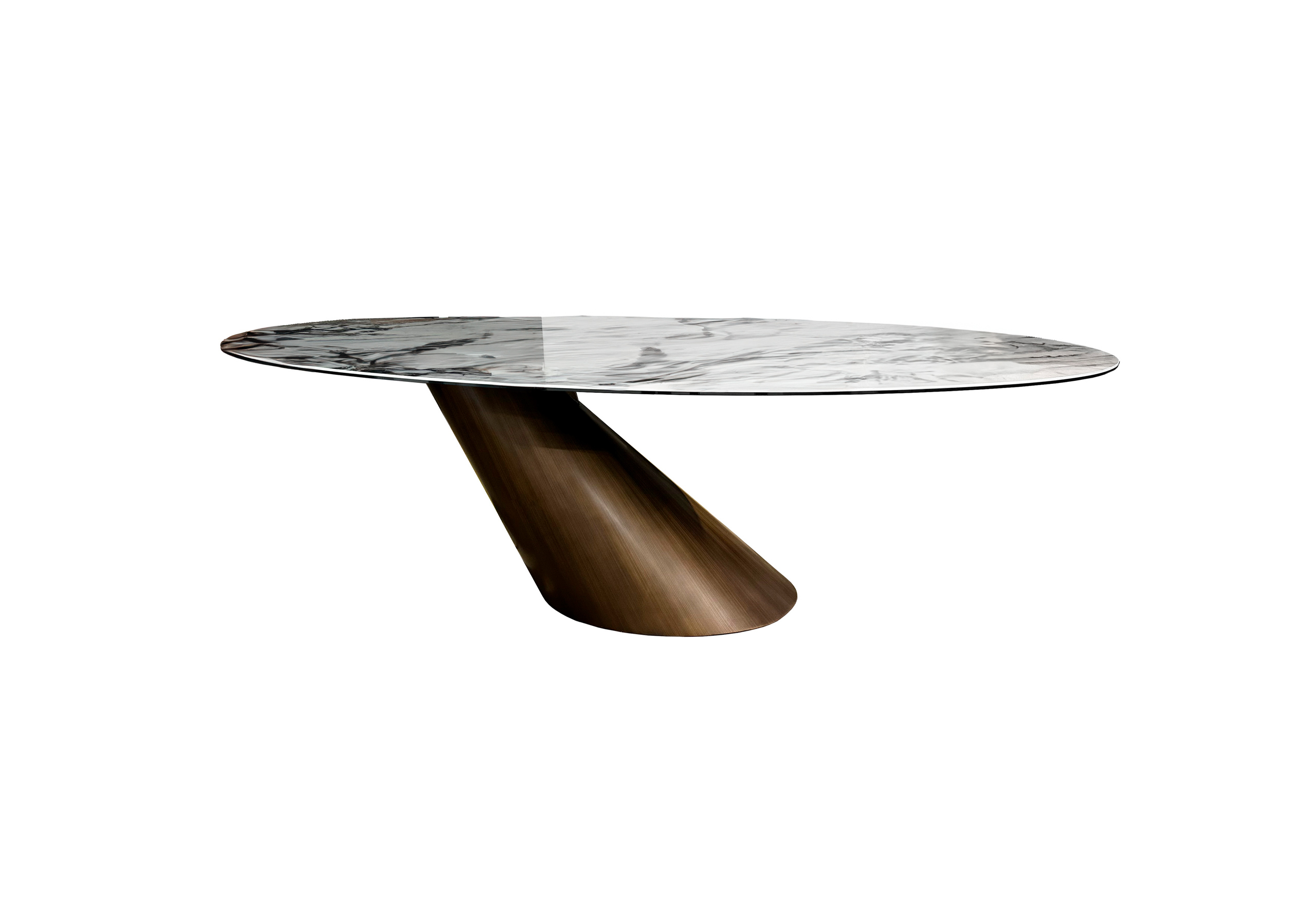 Antonio Dining Table Bronze Front