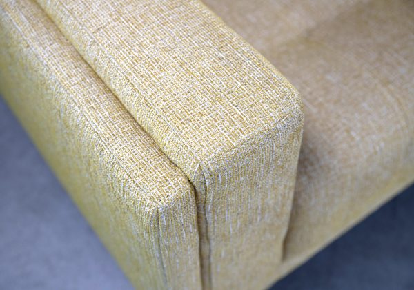 Bedford Loveseat in Honey, Close Up