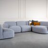 Frank Sectional in Grey, Options