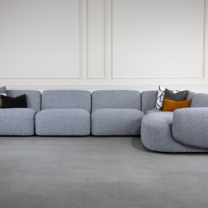 Frank Sectional Grey Pillows Front Frank Sectional Grey Pillows Front