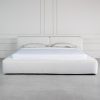 Nora Bed, Ivory, Front