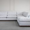 Tracy Sectional in L.Grey, Front, SR