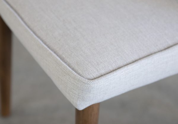 Isabel Chair in Beige Fabric, Detail