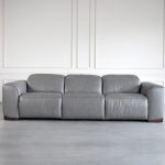 Karl Large Pwr Sofa LGrey U71 Front