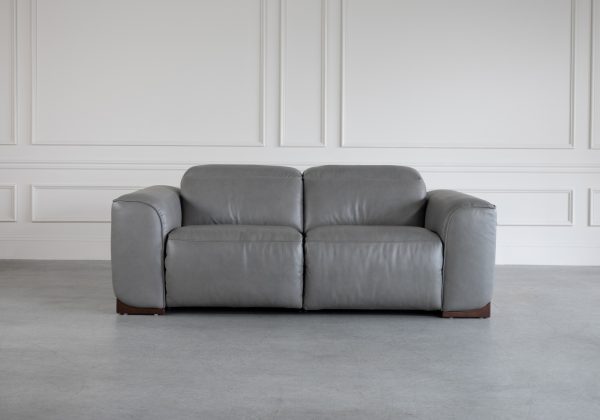 Karl Pwr. Sofa in LGrey U71, Front