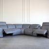 Karl Sectional in Storm, Recline