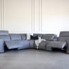 Karl Sectional in Storm, Recline, Style