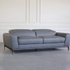 Lucas Sofa in Charcoal, Angle