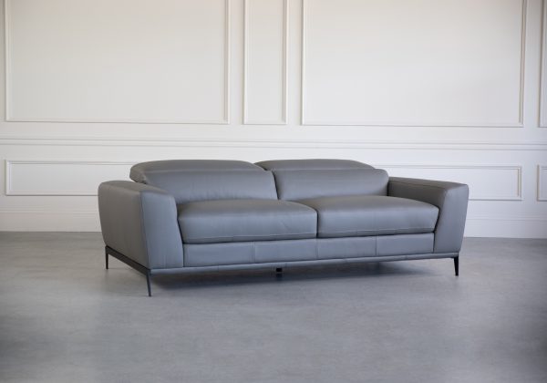 Lucas Sofa in Charcoal, Angle