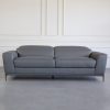 Lucas Sofa in Charcoal, Front