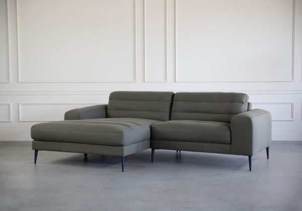 Michael Sectional in Loden, SL, Angle