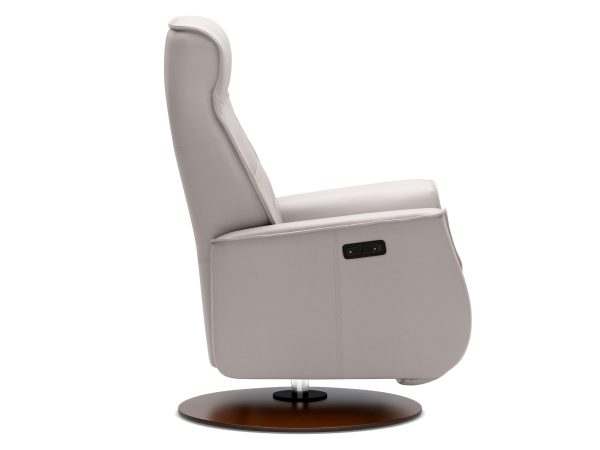 Valetta Relaxer in Trend Cinder and Walnut, Side
