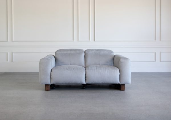 Wendy Loveseat in Grey, Front