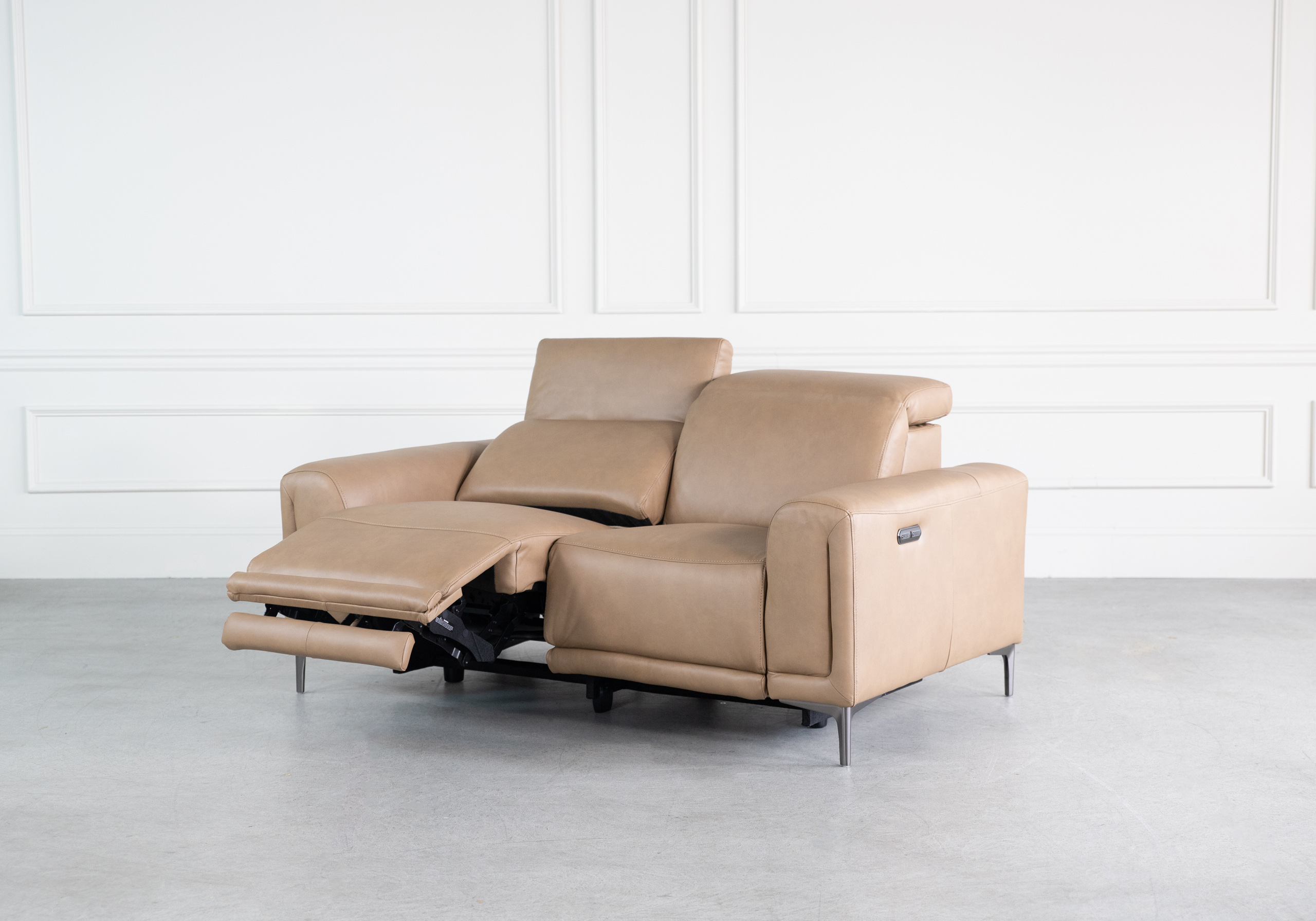 Cardero Loveseat Butter Angle Recline Cardero Loveseat Butter Angle Recline