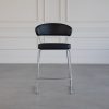 Claude Counter Stool, Black, Front