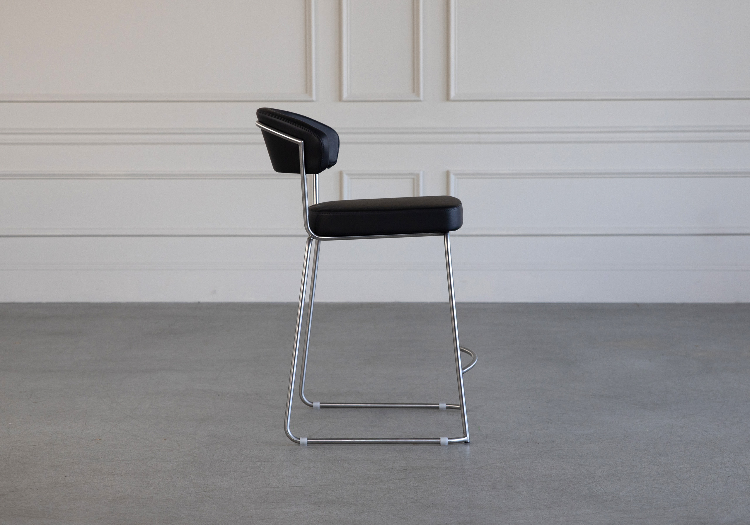 Claude Counter Stool Black Side Claude Counter Stool Black Side
