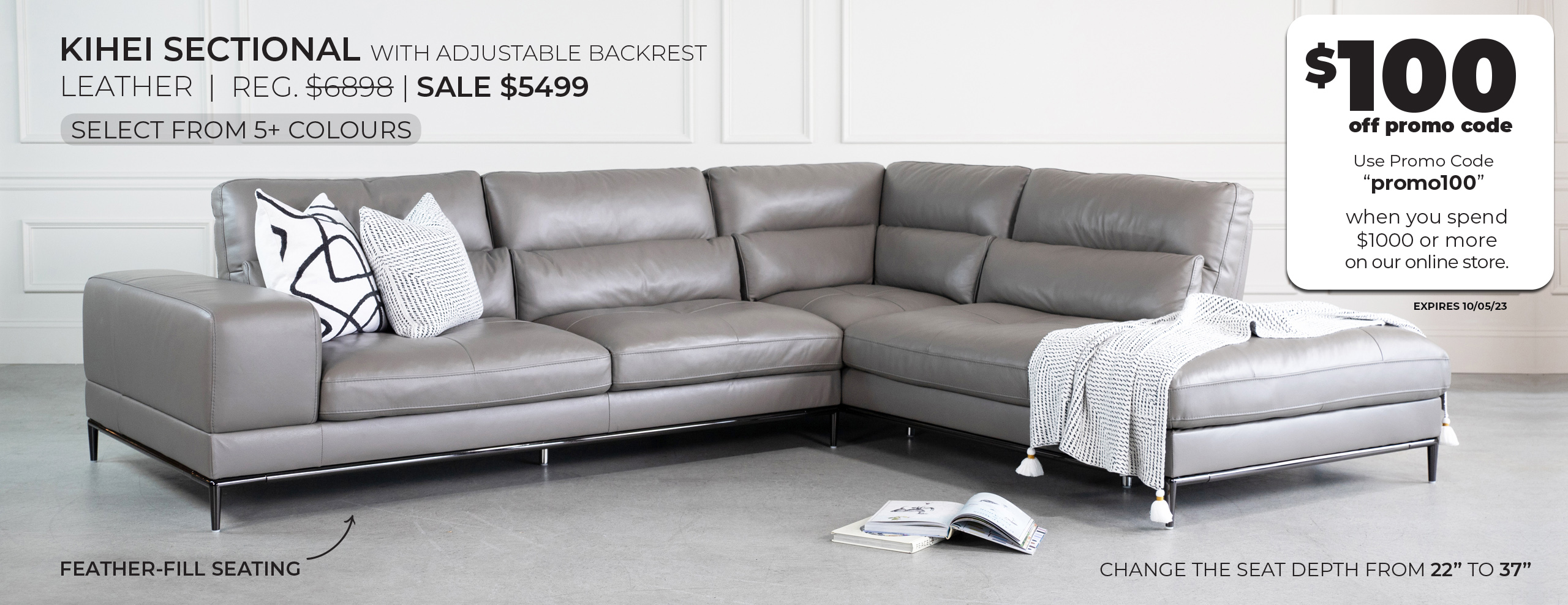 Kihei Sectional - Promo Code