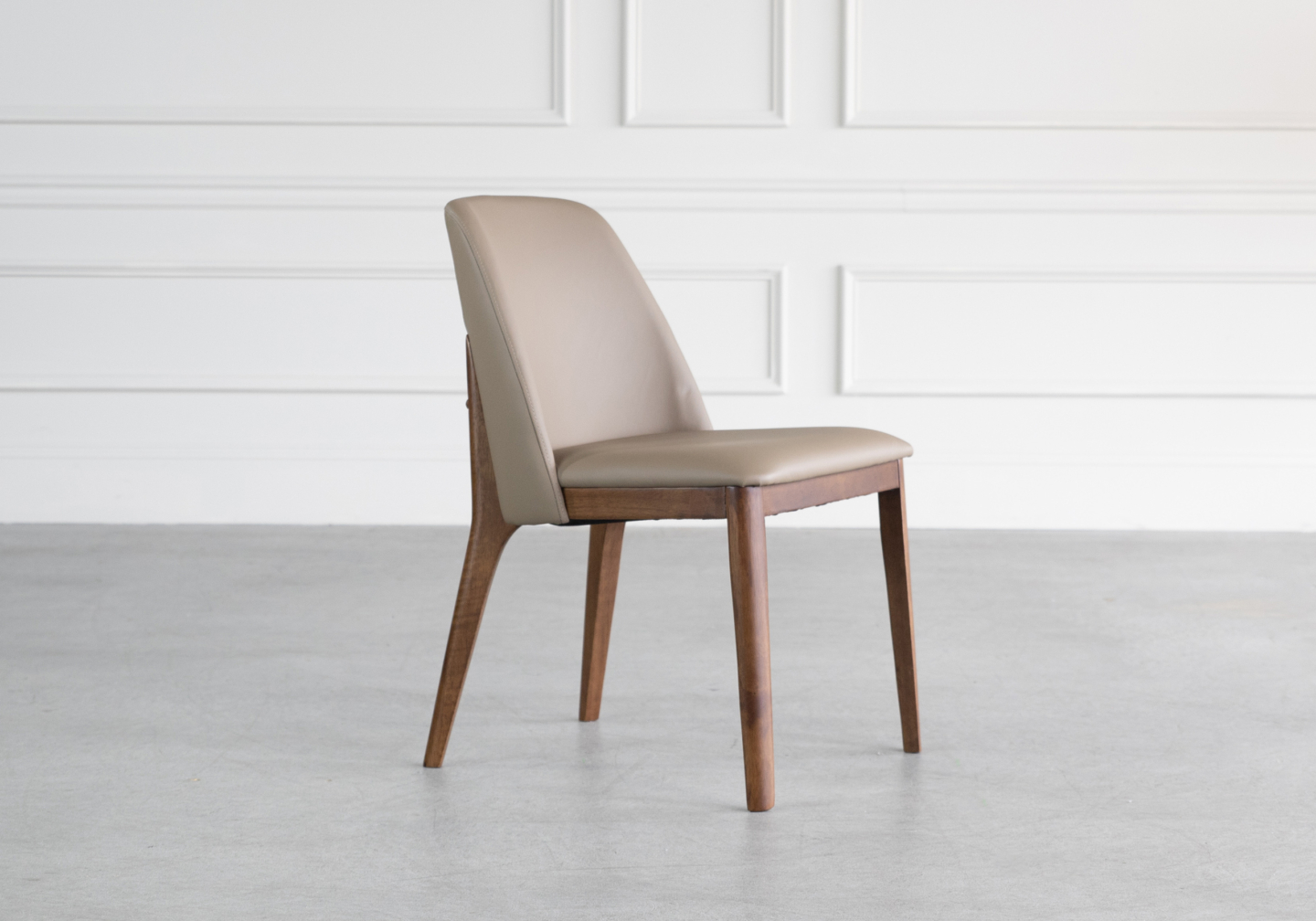 Parma Chair Mocha Angle