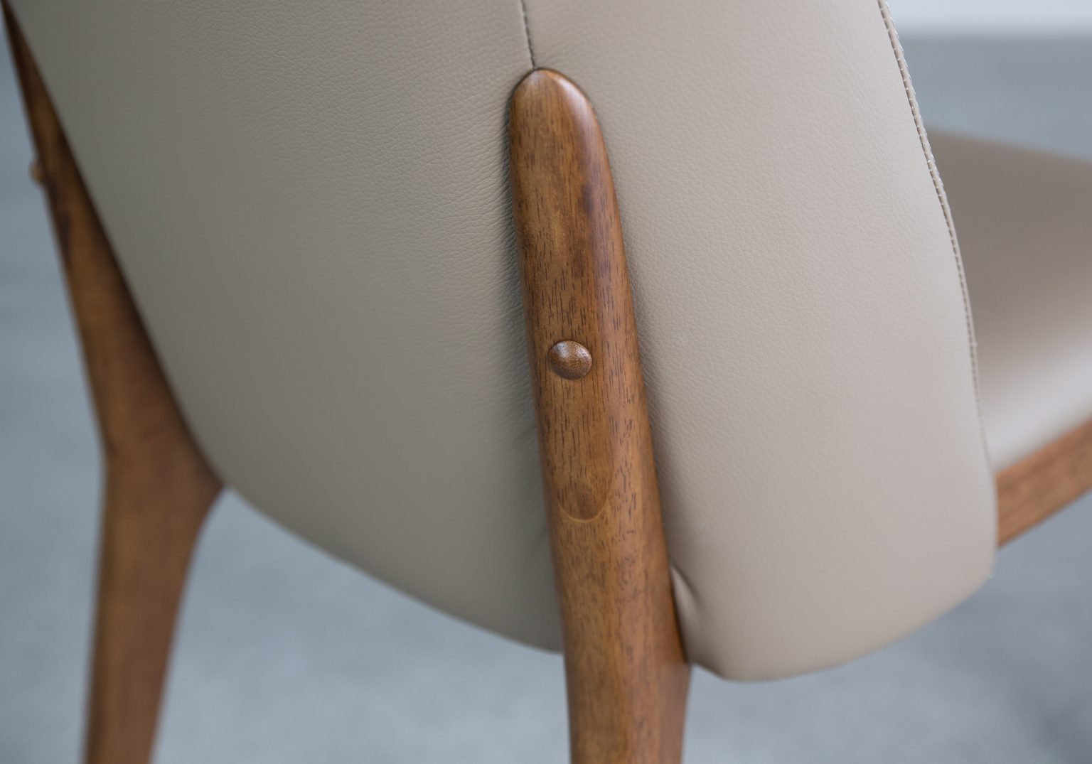 Parma Chair Mocha Detail