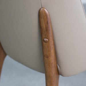 Parma Chair Mocha Detail Parma Chair Mocha Detail