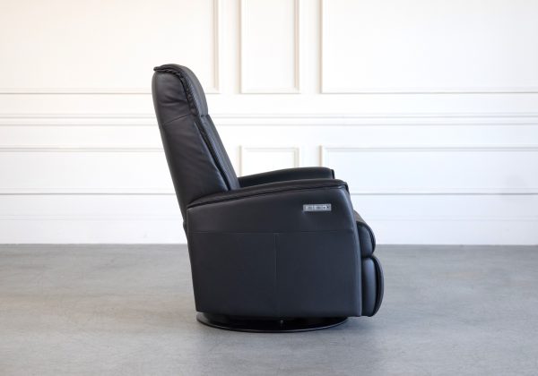 Sirius Recliner in Onyx, Side