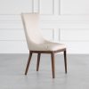 Louise Dining Chair in Creta, Angle