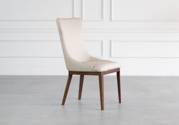 Louise Dining Chair in Creta, Angle