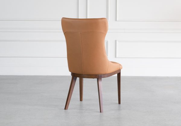 Louise Dining Chair in Honey, Back