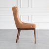 Louise Dining Chair in Honey, Side