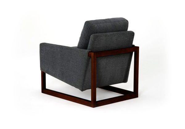 Mateo Chair in Fog, Back