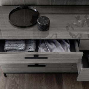 Novecento Double Dresser Drawer Open Novecento Double Dresser Drawer Open