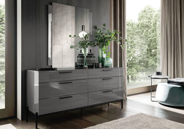 Novecento Double Dresser, Angle, Style