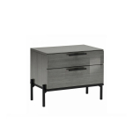 Novecento Italian Nightstand with Drawers