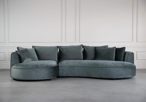 Levi Sectional Green M11 SL Front