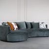 Levi Sectional Green M11 SL Style Angle