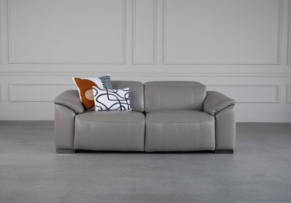 Noah Power Apt. Sofa Taupe Front