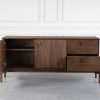 Spot Sideboard Walnut Front Open