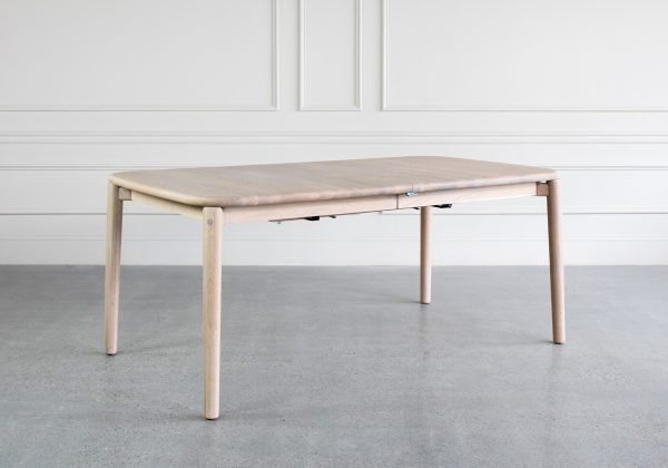 Spot Dining Table, Oak, Angle