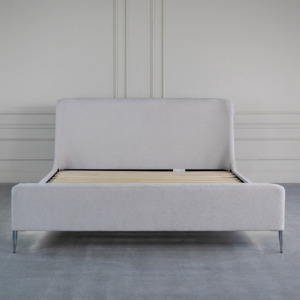 Lana Bed White Front Lana Bed White Front