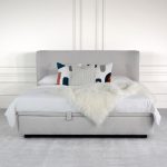 Alba Upholstered Lift Storage King Bed