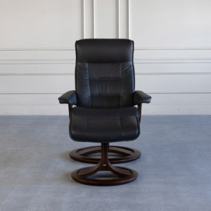 Bravo Recliner Graphite Front Bravo Recliner Graphite Front