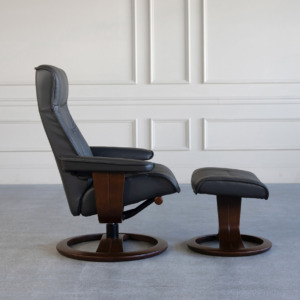 Bravo Recliner Graphite Side Bravo Recliner Graphite Side