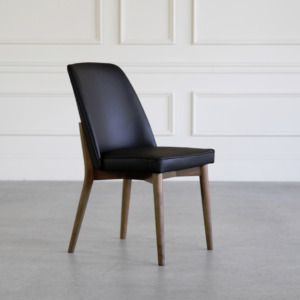 Isabel Dining Chair L Black Angle Isabel Dining Chair L Black Angle