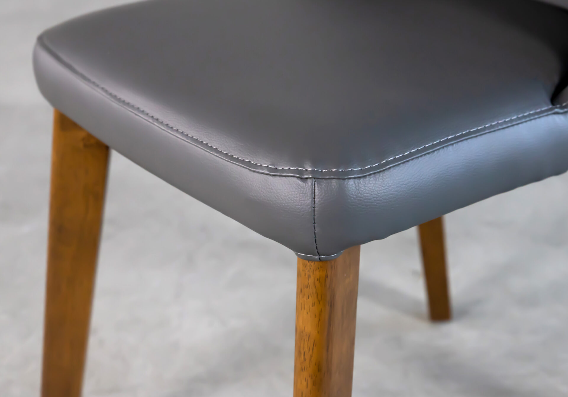 Maggie-Dining-Chair-Grey-V-Close-Up Maggie-Dining-Chair-Grey-V-Close-Up